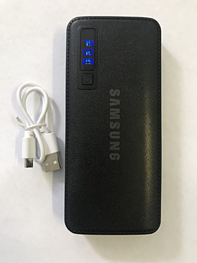 PowerBank SAMSUNG 60000mAh МОЩНЫЙ +LED фонарик, 3 USB, повербанк универсальная батарея, внешний аккумулятор